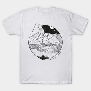 Norway Lofoten Islands Landscape T-Shirt